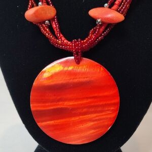 Coldwater Creek Red Necklace